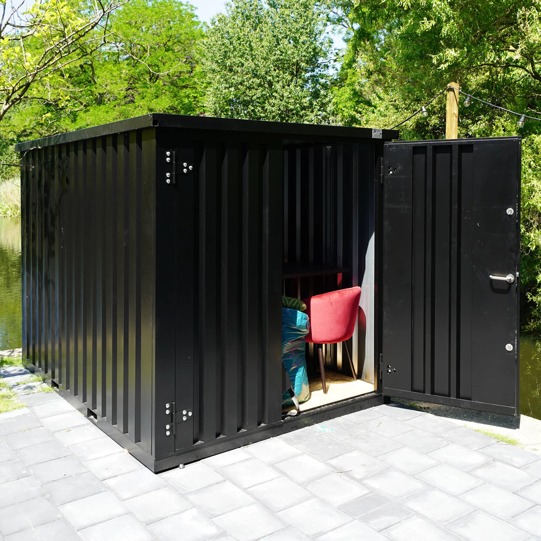 Container di stoccaggio da 2 metri – Scatola con doppia anta