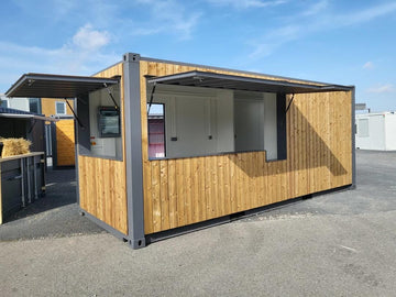 Container snack bar 20' Privilège Wood – design e funzionalità premium
