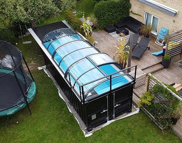 Piscina container da 20 piedi Premium – per tutte le stagioni e per l'esterno