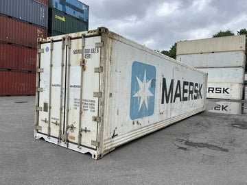 Container Insulato High Cube da 40 Piedi – Ideale per il Trasporto Refrigerato