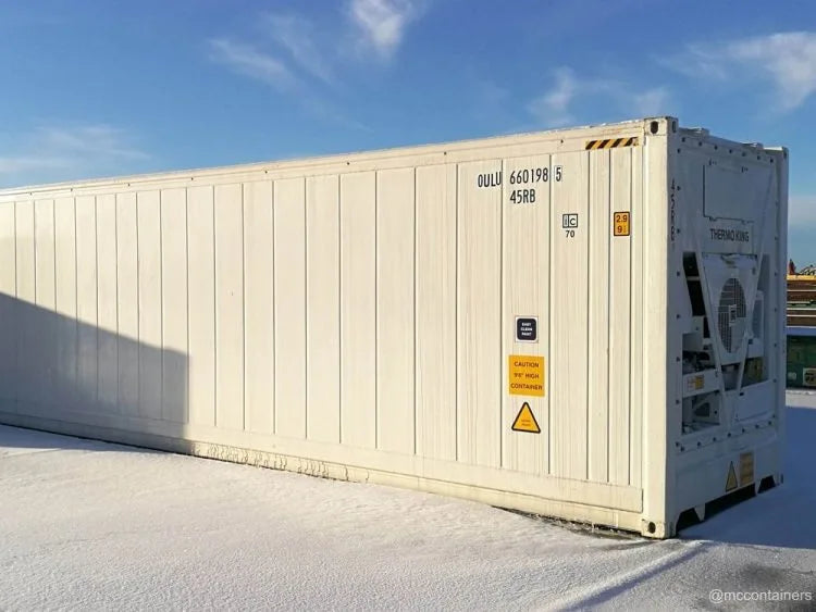 Container refrigerato High Cube da 40 piedi – Grande capacità e alte prestazioni