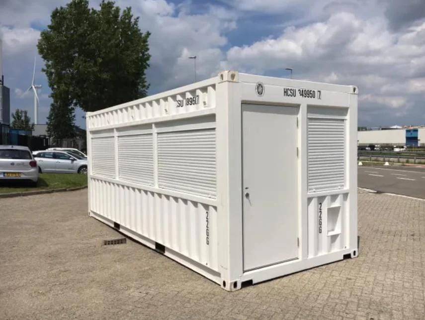 Container Ufficio Panoramico da 20’ – Modulo Efficiente di Sorveglianza e Controllo