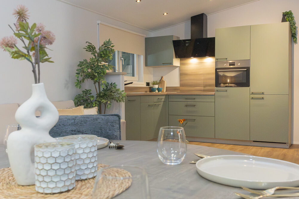 Miami L Chalet 70m² – Casa Mobile con Riscaldamento a Pavimento e Comfort Premium